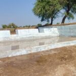 चेकडेम निर्माण में डस्ट युक्त गिट्टी का उपयोग, गुणवत्ता जांच की उठी मांग