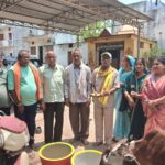 City reporter@राजनांदगांव: वार्ड 42 में अक्षय तृतीया पर अनूठी पहल: पार्षद अमृता मोहन सिन्हा ने पशु-पक्षियों के लिए वितरित किया जल पात्र…