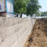 बंधिया तालाब के रिटर्निंग वाल निर्माण में भारी गड़बड़ी, जांच की मांग तेज, जांच न होना मिलीभगत की आशंका