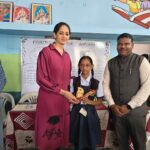 अजीज पब्लिक इंग्लिश मीडियम स्कूल की छात्रा अवनी सोनी ने कक्षा 5वी में मारी बाजी