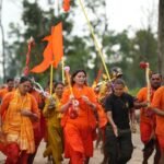 *भोले की भक्ति में विधायक भावना बोहरा संग दौड़े कांवड़िये, 151 किमी की यात्रा के चौथे दिन गौरकांपा से मोहतरा पहुँची कांवड़ यात्रा, क्षेत्र में हुआ भव्य स्वागत*